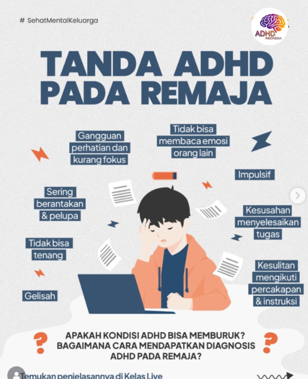 Screening ADHD Non-Diagnostik: Edukasi Awal bagi Orang Tua di Provinsi Papua Selatan