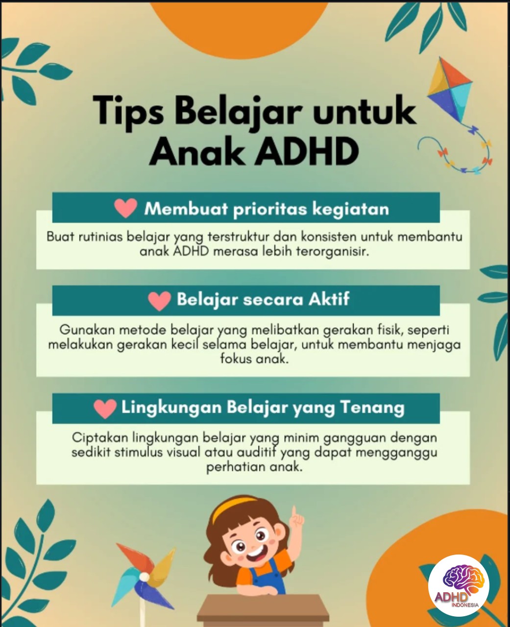 Strategi Belajar yang Cocok untuk Anak ADHD di Provinsi Papua Selatan
